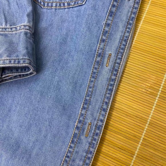 Blue denim jacket main image 2